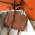 「#4002」 Hermes golden brown Mini Kelly 20cm