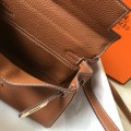 「#4002」 Hermes golden brown Mini Kelly 20cm