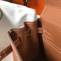 「#4002」 Hermes golden brown Mini Kelly 20cm