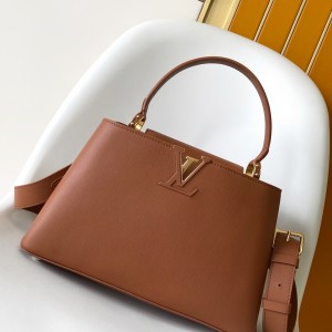 「#0152」Louis Vuitton  Capucines Souple M14371   33.0 x 24.0 x 12.0 