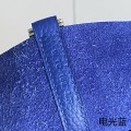 「#4350」 Hermès Electric Blue Silver Buckle Picotin Lock 18cm