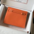 「#4046」 Hermès orange Kelly danse 22cm Hand sewing