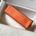 「#4046」 Hermès orange Kelly danse 22cm Hand sewing