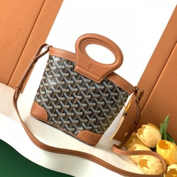 「#6025」Goyard - Black and brown - 8313 - 23X8X18.5( CM )