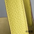 「#4386」 Hermès Lemon Gold Buckle Picotin Lock 18cm 「#4386」 Hermès Lemon Gold Buckle Picotin Lock 18cm