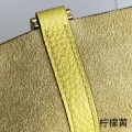 「#4386」 Hermès Lemon Gold Buckle Picotin Lock 18cm 「#4386」 Hermès Lemon Gold Buckle Picotin Lock 18cm