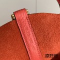 「#4392」 Hermès Wild Orange Gold Buckle Picotin Lock 18cm