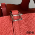 「#4393」 Hermès Wild Orange Silver Buckle Picotin Lock 18cm 「#4393」 Hermès Wild Orange Silver Buckle Picotin Lock 18cm