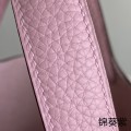 「#4396」 Hermès Malva Purple Silver Buckle Picotin Lock 18cm