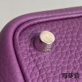「#4399」 Hermès Anemone Purple Silver Buckle Picotin Lock 18cm 「#4399」 Hermès Anemone Purple Silver Buckle Picotin Lock 18cm