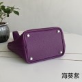 「#4399」 Hermès Anemone Purple Silver Buckle Picotin Lock 18cm 「#4399」 Hermès Anemone Purple Silver Buckle Picotin Lock 18cm