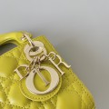「#2230」 dior 3305 Mustard Yellow 12×10×5cm 「#2230」 dior 3305 Mustard Yellow 12×10×5cm