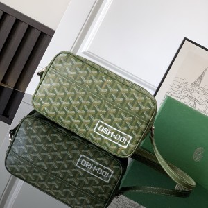 「#6026」Goyard - Khaki green - 8013 - 13 cm x 6.5 cm x 22 cm 