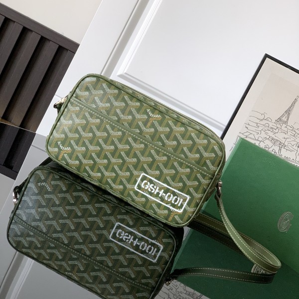 「#6026」Goyard - Khaki green - 8013 - 13 cm x 6.5 cm x 22 cm