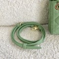 「#2231」 dior 3305  Mint Green 12×10×5cm