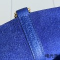 「#4419」 Hermès Electric Blue Gold Buckle Picotin Lock 18cm