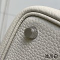 「#4425」 Hermès Glacier Silver Buckle Picotin Lock 18cm