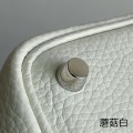 「#4426」 Hermes Mushroom Silver Buckle Picotin Lock 18cm
