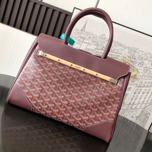 「#6251」Goyard - 020236 - 25 cm x 16 cm x 34 cm  - Bordeaux red