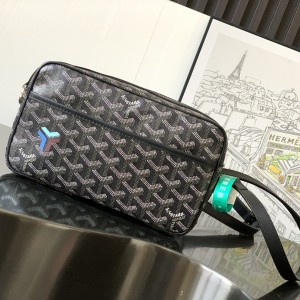 「#6028」Goyard - Black - 8013 - 13 cm x 6.5 cm x 22 cm 