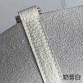 「#4431」 Hermès Milkshake Silver Buckle Picotin Lock 18cm
