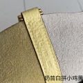 「#4434」 Hermes Milkshake White Chicken Gold Buckle Picotin Lock 18cm