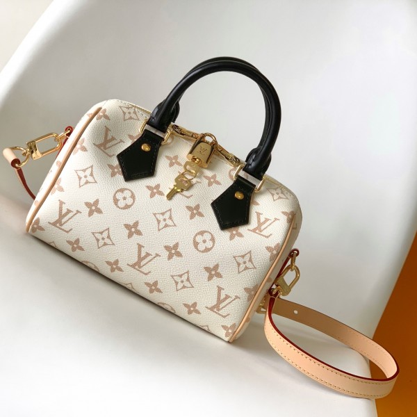 「#0197」Louis Vuitton  SPEEDY BANDOULIÈRE 20 M46906  20.5 x 13.5 x 12