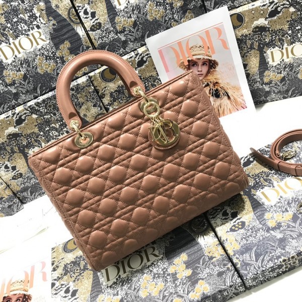 「#2246」 dior M0566 Light pink 32  x 25 x 11cm