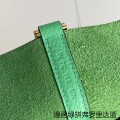 「#4466」 Hermès Comic Green and Florida Blue Gold Buckle 18cm Picotin Lock 18cm