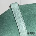 「#4469」 Hermes mint green silver buckle 18cm Picotin Lock 18cm