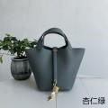 「#4472」 Hermes Almond Green Gold Buckle 18cm Picotin Lock 18cm 「#4472」 Hermes Almond Green Gold Buckle 18cm Picotin Lock 18cm