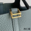 「#4472」 Hermes Almond Green Gold Buckle 18cm Picotin Lock 18cm 「#4472」 Hermes Almond Green Gold Buckle 18cm Picotin Lock 18cm
