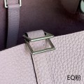 「#4485」 Hermès EQ Pink Silver Buckle 18cm Picotin Lock 18cm