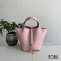 「#4487」 Hermès 3Q pink gold buckle 18cm Picotin Lock 18cm