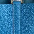 「#4489」 Hermès Tanzania Blue Gold Buckle 18cm Picotin Lock 18cm 「#4489」 Hermès Tanzania Blue Gold Buckle 18cm Picotin Lock 18cm