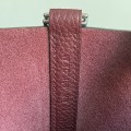 「#4493」 Hermes Burgundy Silver Buckle 18cm Picotin Lock 18cm