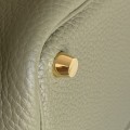「#4497」 Hermes Sage Green Gold Buckle 18cm Picotin Lock 18cm