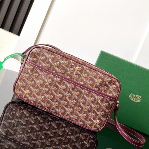 「#6039」Goyard - Bordeaux red - 8013 - 13 cm x 6.5 cm x 22 cm 