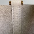 「#4499」 Hermes Cream White Gold Buckle Picotin Lock 18cm