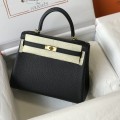 「#4059」Hermès Black Kelly Bag Gold Buckle 25cm 「#4059」Hermès Black Kelly Bag Gold Buckle 25cm