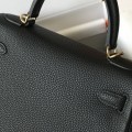 「#4059」Hermès Black Kelly Bag Gold Buckle 25cm 「#4059」Hermès Black Kelly Bag Gold Buckle 25cm