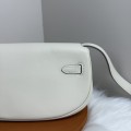 「#4505」 Hermès Moon Bag Beige White Gold Buckle Kelly Moove Large Bag 17cm Small Bag 7.5cm