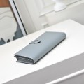 「#4538」Hermès Grey Suit Clip Epsom Leather 17*9cm
