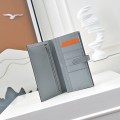 「#4538」Hermès Grey Suit Clip Epsom Leather 17*9cm