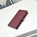 「#4543」 Hermes Vermillion Red Suit Clip Epsom Leather 17*9cm