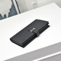 「#4550」Hermès Black Suit Clip Epsom Leather 17*9cm