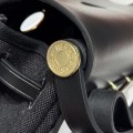 「#4592」 Hermes Black Gold Buckle HB20H Viking Canvas and Hunter Leather Shoulder Bag 20cm 「#4592」 Hermes Black Gold Buckle HB20H Viking Canvas and Hunter Leather Shoulder Bag 20cm
