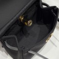「#4592」 Hermes Black Gold Buckle HB20H Viking Canvas and Hunter Leather Shoulder Bag 20cm 「#4592」 Hermes Black Gold Buckle HB20H Viking Canvas and Hunter Leather Shoulder Bag 20cm