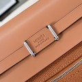 「#4595」 Hermès Mini Herbag Kelly Mini Bag 20cm Leather Patchwork Silver Buckle 「#4595」 Hermès Mini Herbag Kelly Mini Bag 20cm Leather Patchwork Silver Buckle