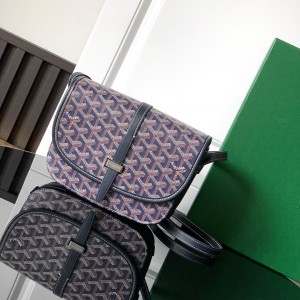 「#6359」Goyard - Belvédère  - 8016 - 22 cm x 7 cm x 16 cm 